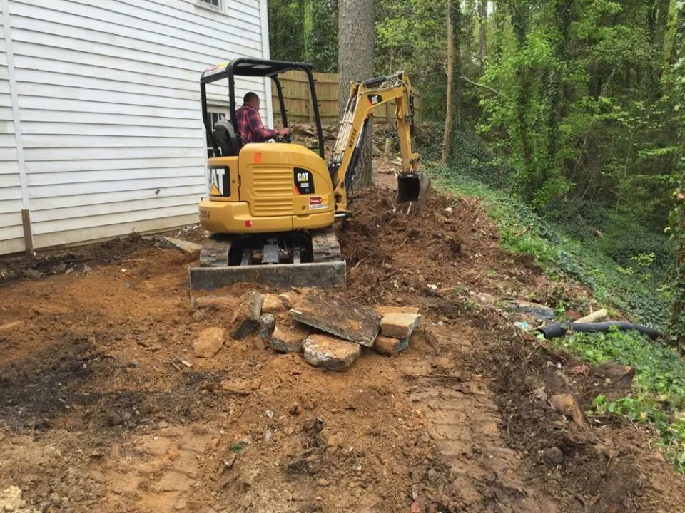 Concrete Side Walk Removed Mountain Brook, AL — photo 2