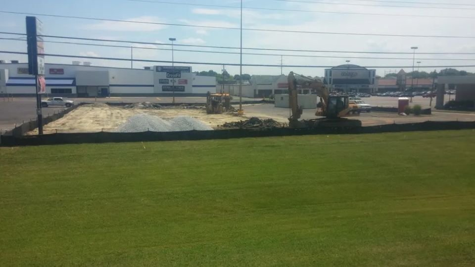 Ct Hauling prepared a lot for a car wash in Montgomery, AL — photo 2