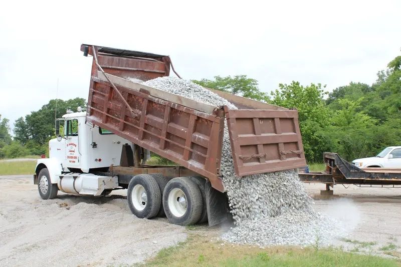 Gravel Delivery at Lay Lake, Alabama — photo 10