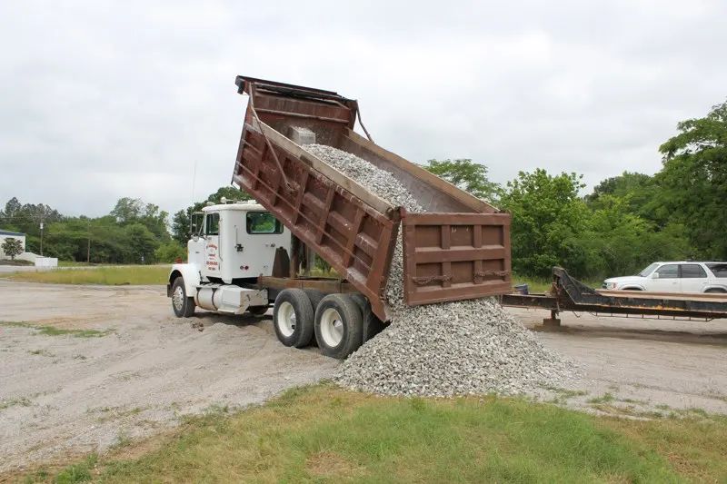 Gravel Delivery at Lay Lake, Alabama — photo 11