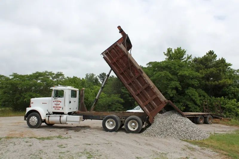 Gravel Delivery at Lay Lake, Alabama — photo 13