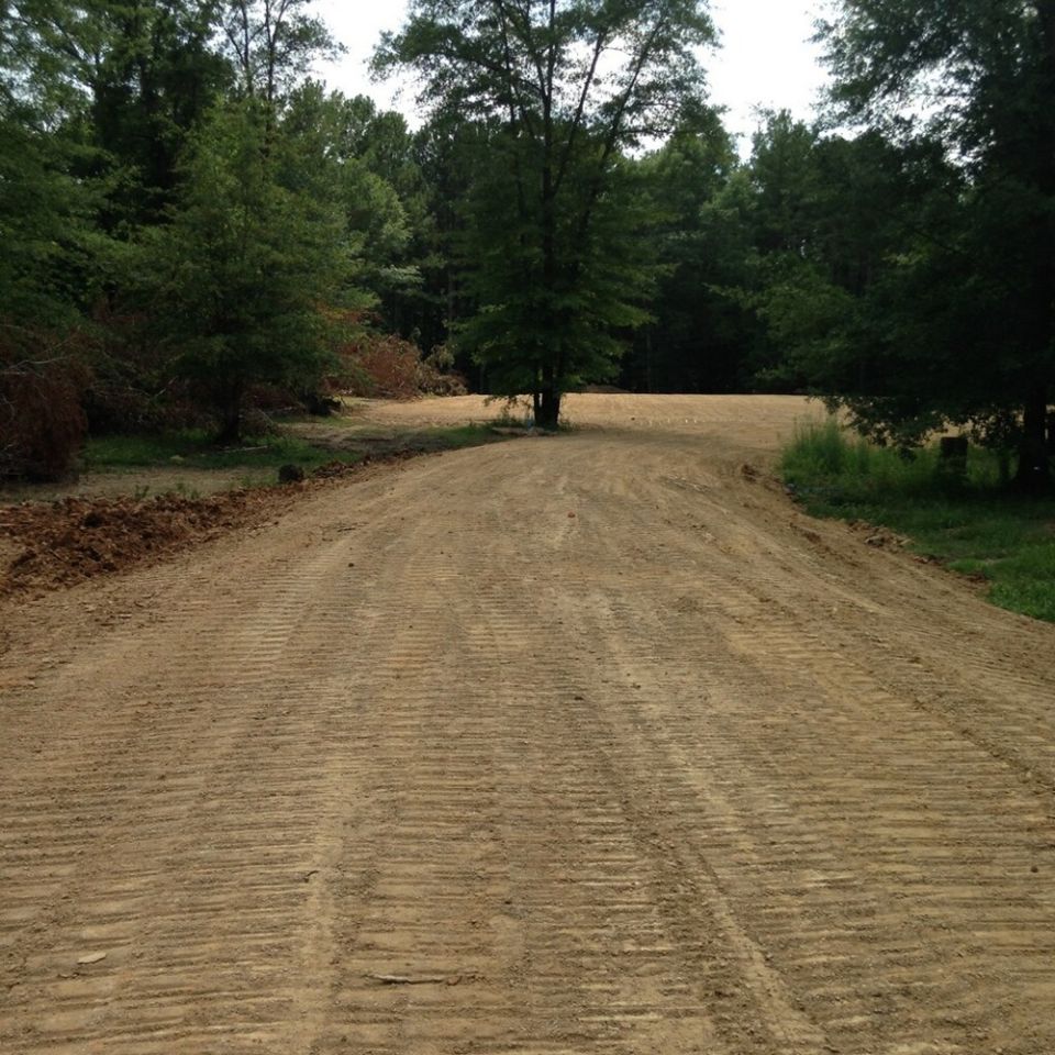 Built a concrete slab in Calera, AL