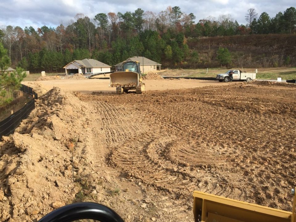 Graded site in Chelsea, AL