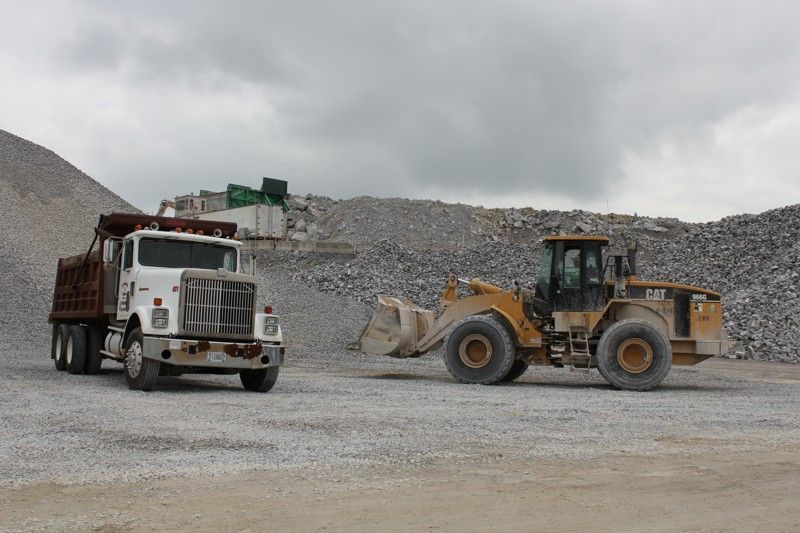 Gravel Delivery at Lay Lake, Alabama
